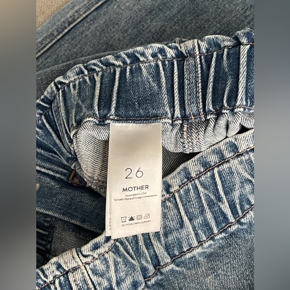 MOTHER Superior Denim Springy Ankle Jeans 15 Minutes Of Fame Size 26 - Picture 11 of 16